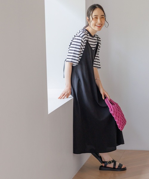 studio CLIP（スタディオクリップ）の「マクラメ編みショルダーバッグ（トートバッグ・レディース・ブラック/ブルー/ピンク/ベージュ・FREE）」の10枚目の写真