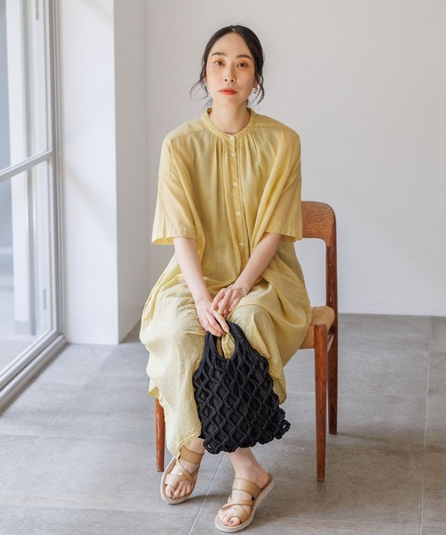 studio CLIP（スタディオクリップ）の「マクラメ編みショルダーバッグ（トートバッグ・レディース・ブラック/ブルー/ピンク/ベージュ・FREE）」の21枚目の写真