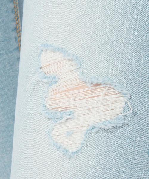 Another Edition（アナザーエディション）の「クラッシュスキニーデニム2/AEBC CRASH SKINY DNMⅡ◆（デニムパンツ・レディース・ライトブルー/コバルトブルー・MEDIUM/SMALL）」の13枚目の写真