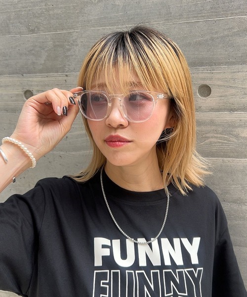 Futier land（フューティアランド）の「UV調光ウェリントン眼鏡兼サングラス（サングラス・レディース・ブラック/グレー/その他/クリア・FREE）」の4枚目の写真