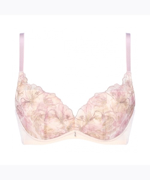 Triumph（トリンプ）の「天使のブラ(R) 魔法のハリ感580 ノンワイヤーブラジャー【B,Cカップ】 TR580 P（ブラジャー・レディース・ピンク/ブルー・B70/C75/C65/C70/C80/B75）」の2枚目の写真