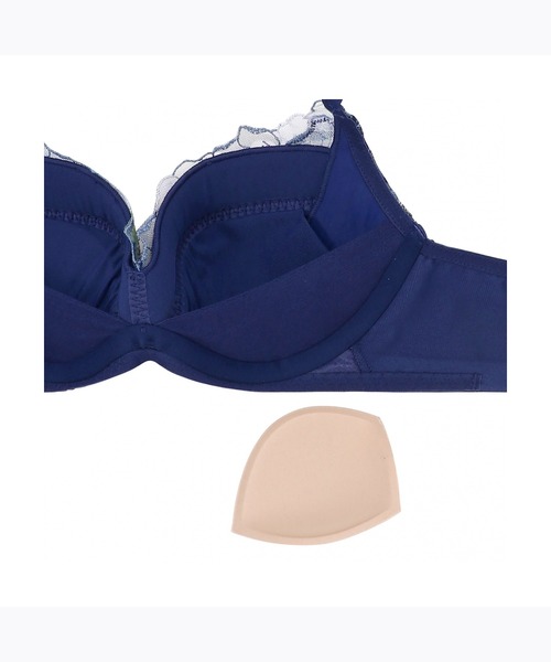 Triumph（トリンプ）の「天使のブラ(R) 魔法のハリ感580 ノンワイヤーブラジャー【B,Cカップ】 TR580 P（ブラジャー・レディース・ピンク/ブルー・B70/C75/C65/C70/C80/B75）」の10枚目の写真