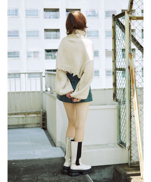 jouetie（ジュエティ）の「ライダースミニスカパン（その他パンツ・レディース・ブラック/ブルー/ボルドー・MEDIUM）」の13枚目の写真