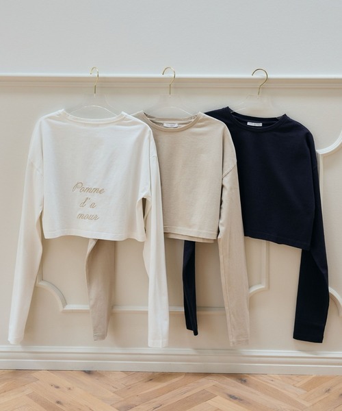 POMMEd'amour/ニット ジャガードニット PEACE FLOWER クルーネック | ジムマスター