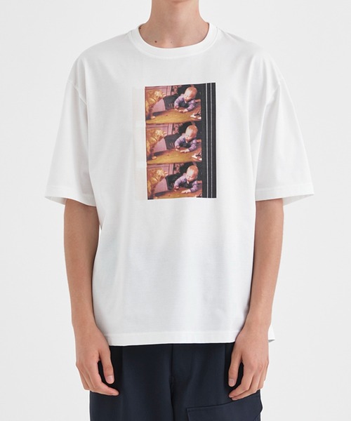 RIVORA（リヴォラ）の「【RIVORA / リヴォラ】Jonas Mekas “Frozen Film Frames” 4（Tシャツ/カットソー・メンズ・ホワイト・0/1/2）」の5枚目の写真