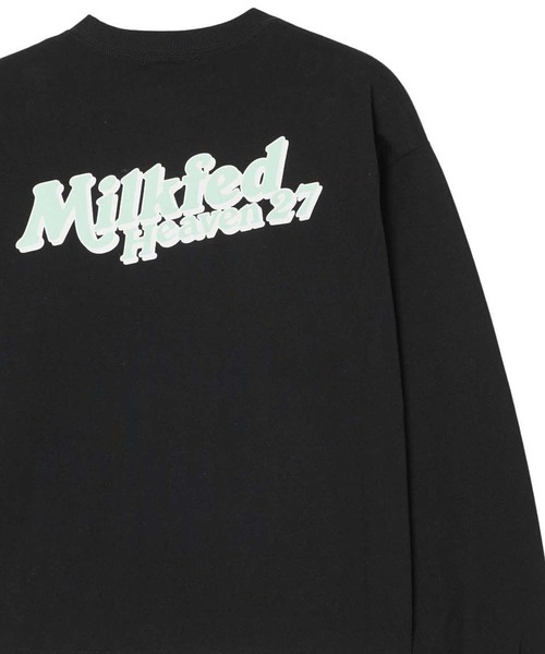 MILKFED.（ミルクフェド）の「MILKFED. H27 L/S TEE（Tシャツ/カットソー・レディース・ブラック/ホワイト/ピンク・M/L）」の3枚目の写真