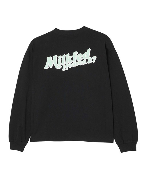 MILKFED.（ミルクフェド）の「MILKFED. H27 L/S TEE（Tシャツ/カットソー・レディース・ブラック/ホワイト/ピンク・M/L）」の8枚目の写真