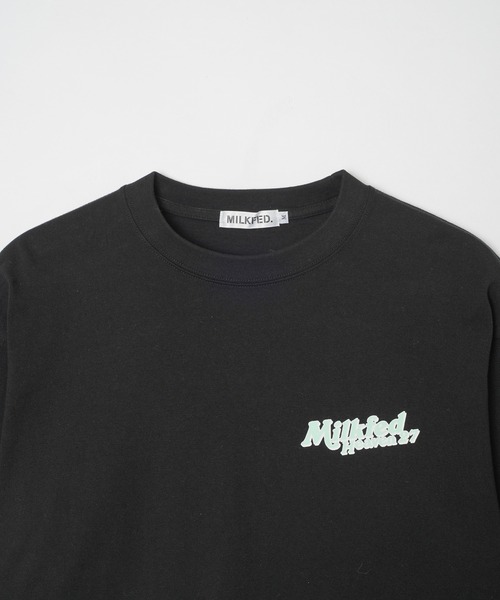 MILKFED.（ミルクフェド）の「MILKFED. H27 L/S TEE（Tシャツ/カットソー・レディース・ブラック/ホワイト/ピンク・M/L）」の9枚目の写真