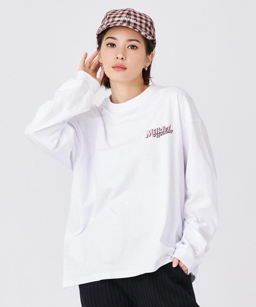MILKFED.（ミルクフェド）の「MILKFED. H27 L/S TEE（Tシャツ/カットソー・レディース・ブラック/ホワイト/ピンク・M/L）」の16枚目の写真