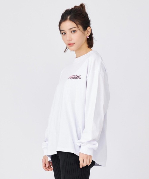 MILKFED.（ミルクフェド）の「MILKFED. H27 L/S TEE（Tシャツ/カットソー・レディース・ブラック/ホワイト/ピンク・M/L）」の17枚目の写真