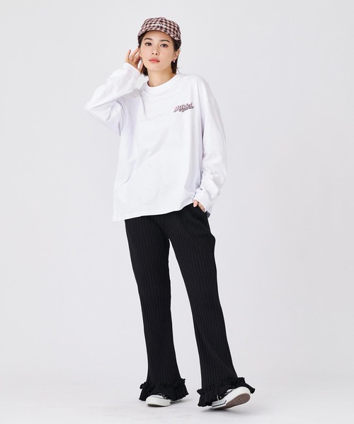 MILKFED.（ミルクフェド）の「MILKFED. H27 L/S TEE（Tシャツ/カットソー・レディース・ブラック/ホワイト/ピンク・M/L）」の19枚目の写真