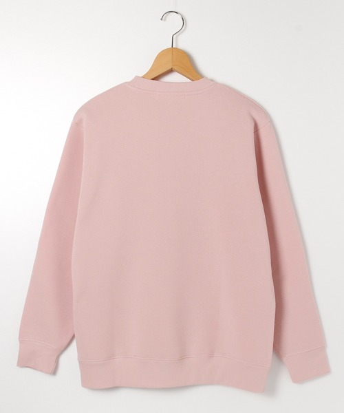 STONE  裏起毛　クルーネックトレーナー　ピンク　Sサイズ Disney（ディズニー）の「【DISNEY/ディズニー】裏起毛クルーネック