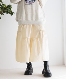 LEPSIM | タフタ切り替えギャザースカート　967155(スカート)