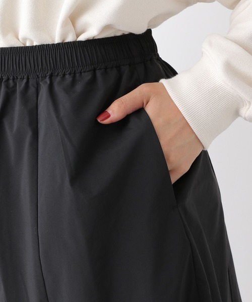 LEPSIM（レプシィム）の「タフタ切り替えギャザースカート　967155（スカート・レディース・アイボリー/ブラック/ブラウン・FREE）」の16枚目の写真
