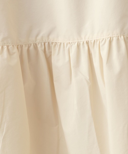 LEPSIM（レプシィム）の「タフタ切り替えギャザースカート　967155（スカート・レディース・アイボリー/ブラック/ブラウン・FREE）」の20枚目の写真