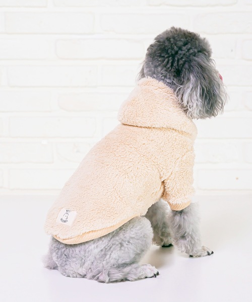 Best Friends ベストフレンズ：犬服 もこもこパーカー（ペットウェア