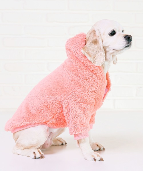 Best Friends ベストフレンズ：犬服 もこもこパーカー（ペットウェア