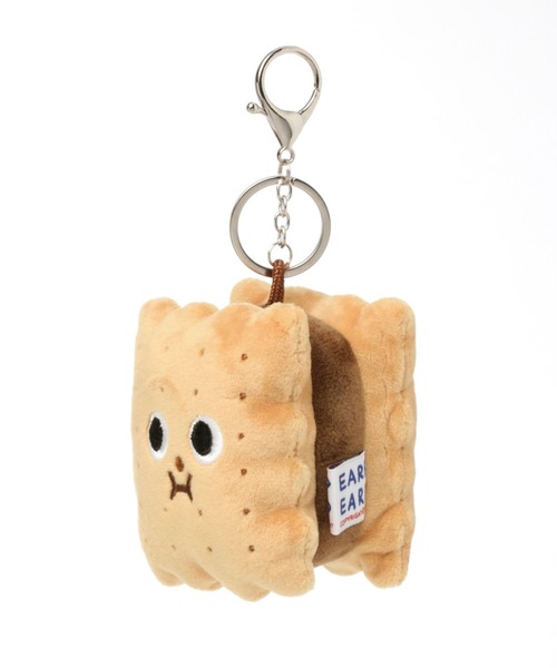 EARPEARP(アプアプ)の「earpearp/COOKIEキーリング /オプオプ/韓国雑貨/2981330(スマホグッズ・レディース・ベージュ・0)」の2枚目の写真