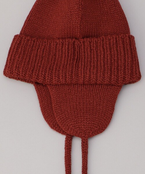 FREAK'S STORE（フリークスストア）の「RACAL/ラカル Ear knit watch/イヤー ニットワッチ/ニットキャップ/ビーニー（ニットキャップ/ビーニー・レディース・ベージュ/ライトグレー/オレンジ/チャコールグレー/ブラウン/ブラック/ナチュラル・ONE SIZE）」の8枚目の写真