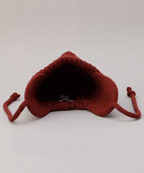 FREAK'S STORE（フリークスストア）の「RACAL/ラカル Ear knit watch/イヤー ニットワッチ/ニットキャップ/ビーニー（ニットキャップ/ビーニー・レディース・ベージュ/ライトグレー/オレンジ/チャコールグレー/ブラウン/ブラック/ナチュラル・ONE SIZE）」の10枚目の写真