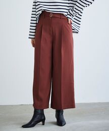 le.coeur blanc | ベルト付きハイウエストワイドパンツ(その他パンツ)