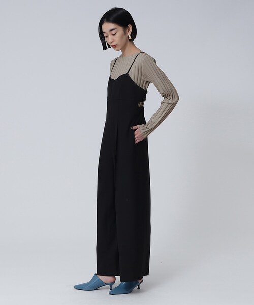 GALLEST（ギャレスト）の「ワイドリブボートニット（ニット/セーター・レディース・ダークオリーブ/ダークオレンジ/ライトベージュ/ブラック/グレー・38）」の7枚目の写真