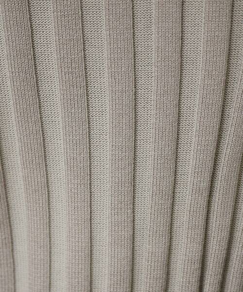 GALLEST（ギャレスト）の「ワイドリブボートニット（ニット/セーター・レディース・ダークオリーブ/ダークオレンジ/ライトベージュ/ブラック/グレー・38）」の22枚目の写真