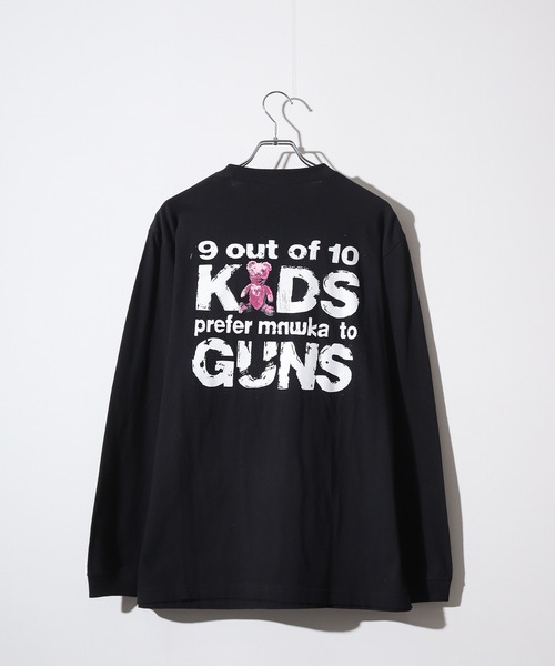 MISHKA(ミシカ)の「MISHKA L/T ロングスリーブTシャツ(Tシャツ/カットソー・メンズ・ブラック/ホワイト/ブラック系その他/ホワイト系その他/ブラック系その他2/ホワイト系その他2/ブラック系その他3/ホワイト系その他3/パープル/サンドベージュ/ブラック系その他4/ブラック系その他5/ホワイト系その他4/ブラック系その他6/パープル系その他/ブラック系その他7・M/L/XL)」の21枚目の写真