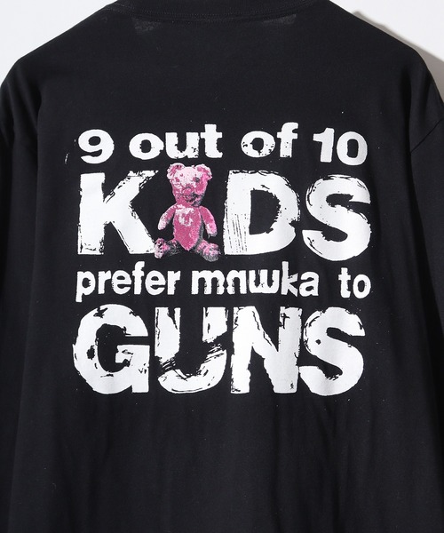 MISHKA(ミシカ)の「MISHKA L/T ロングスリーブTシャツ(Tシャツ/カットソー・メンズ・ブラック/ホワイト/ブラック系その他/ホワイト系その他/ブラック系その他2/ホワイト系その他2/ブラック系その他3/ホワイト系その他3/パープル/サンドベージュ/ブラック系その他4/ブラック系その他5/ホワイト系その他4/ブラック系その他6/パープル系その他/ブラック系その他7・M/L/XL)」の22枚目の写真