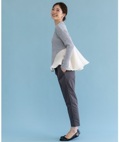 【セール】【SONO/ソーノ】ポワンフレアニットプルオーバー（ニット/セーター）｜Sono（ソーノ）