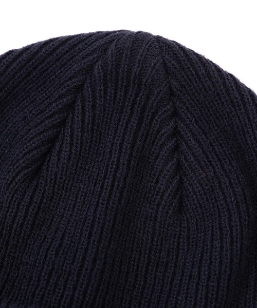 schott(ショット)の「Schott/ショット/KNIT CAP/ニットキャップ(ニットキャップ/ビーニー・メンズ・ネイビー/ブラック・F)」の6枚目の写真