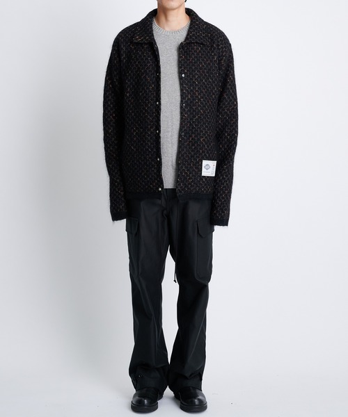 gim context/ジムコンテキスト】Knitted Coach Jacket