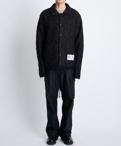 gim context/ジムコンテキスト】Knitted Coach Jacket