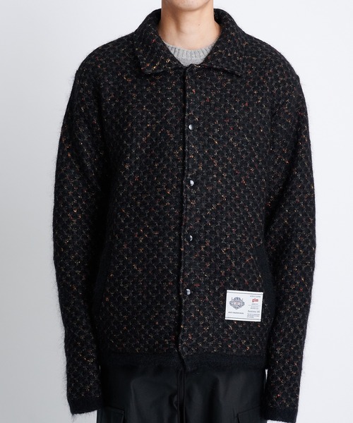 gim context/ジムコンテキスト】Knitted Coach Jacket