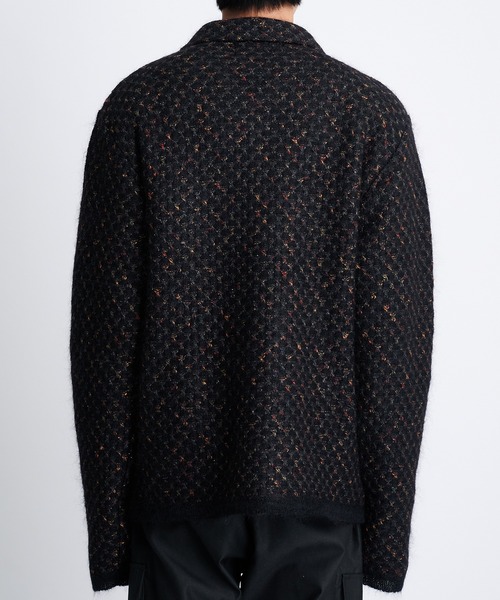 gim context/ジムコンテキスト】Knitted Coach Jacket