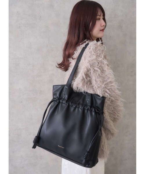 【極希少】 フルラ トートバッグ 巾着 2way ノーティラス レザー A4 青 フルラ FURLA バッグ （ブルー） -ファッション通販 FASHION WALKER