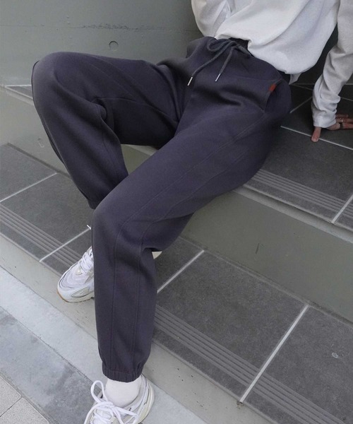 CORNERS（コーナーズ）の「スウェットパンツ（スウェットパンツ・レディース・ブラック/チャコールグレー/杢グレー・M）」の13枚目の写真