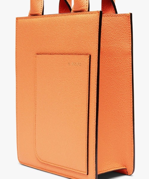 Valextra（ヴァレクストラ）の「ボクシィ マイクロ（ハンドバッグ・レディース・レッド系2/グリーン系3・ONE SIZE）」の6枚目の写真