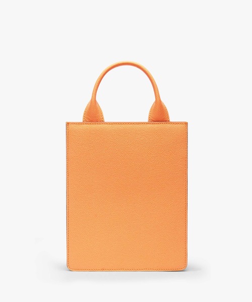 Valextra（ヴァレクストラ）の「ボクシィ マイクロ（ハンドバッグ・レディース・レッド系2/グリーン系3・ONE SIZE）」の8枚目の写真