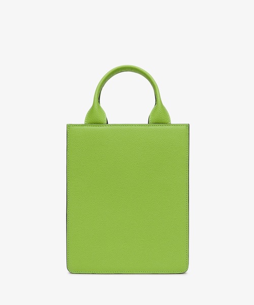 Valextra（ヴァレクストラ）の「ボクシィ マイクロ（ハンドバッグ・レディース・レッド系2/グリーン系3・ONE SIZE）」の5枚目の写真