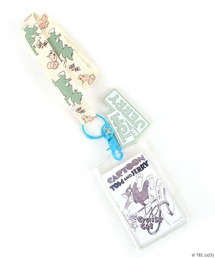 TOM&JERRY（トムアンドジェリー）の「【公式】TOM and JERRY×Flapper　ストラップ付きトレカケース（その他雑貨）」