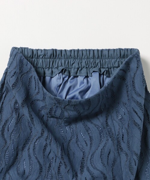 BEAMS HEART（ビームスハート）の「BEAMS HEART / ウォッシャブル レース マーメイドスカート（スカート・レディース・ネイビー/ブルー系その他/ホワイト系その他5・FREE）」の20枚目の写真