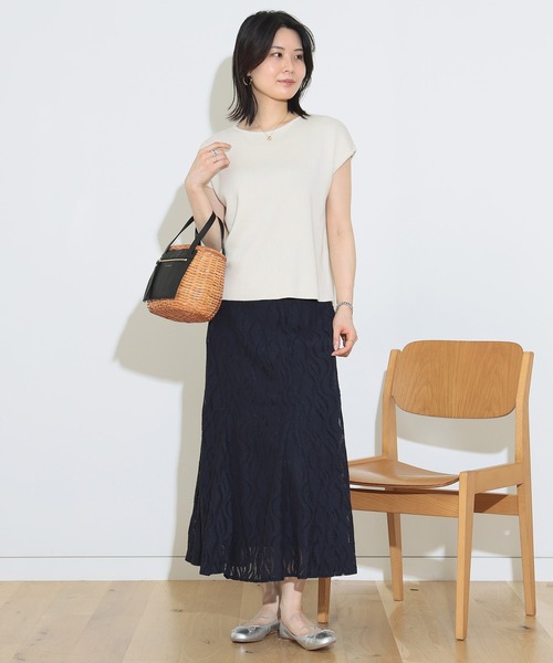 BEAMS HEART / ウォッシャブル レース マーメイドスカート（スカート）｜BEAMS HEART（ビームスハート）