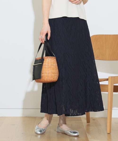 BEAMS HEART / ウォッシャブル レース マーメイドスカート（スカート）｜BEAMS HEART（ビームスハート）