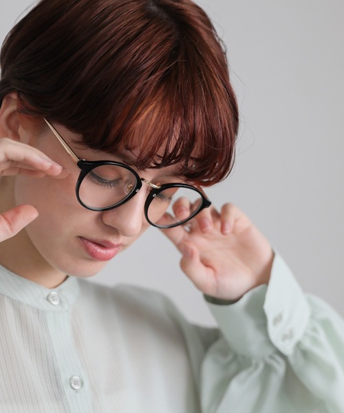 select MOCA(セレクトモカ)の「ボストンコンビサングラス(サングラス・レディース・ブラック/ブラウン・FREE)」の4枚目の写真