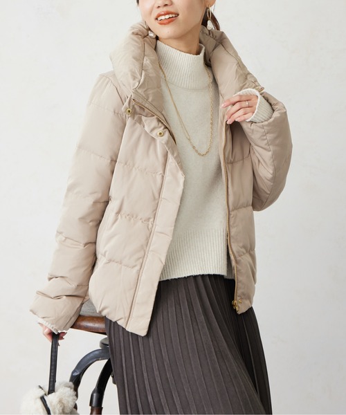 Chez toi（シェトワ）の「ピーチスキンショートダウン（ダウン