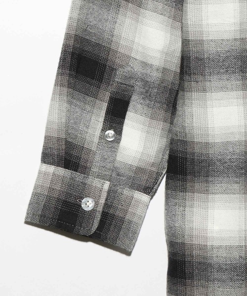 X-girl（エックスガール）の「PLAID 2WAY SHIRT（シャツ/ブラウス・レディース・ブラック/ブルー/イエロー・S/M）」の15枚目の写真