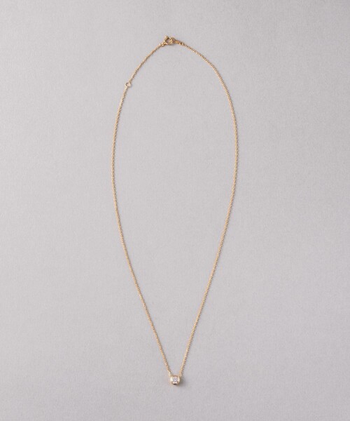 eteネックレス（18k） K18 ダイヤモンド 0.25ct ネックレス「ブライト」（ネックレス