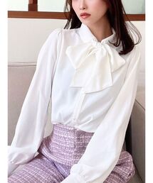 RESEXXY | ボウタイデザインブラウス(シャツ/ブラウス)