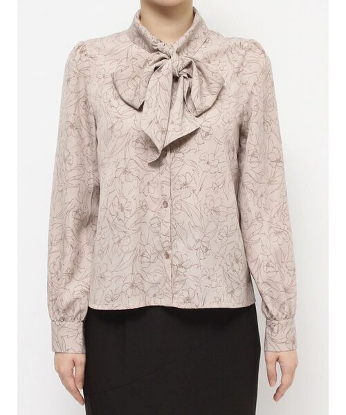 RESEXXY（リゼクシー）の「ボウタイデザインブラウス（シャツ/ブラウス・レディース・ブラック/アイボリー/ベージュ・FREE）」の15枚目の写真